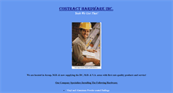 Desktop Screenshot of contracthardwareusa.com